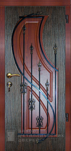 Фото «Дверь с ковкой №8» в Туле