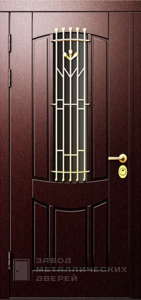 Фото «Дверь с ковкой №15»  в Туле
