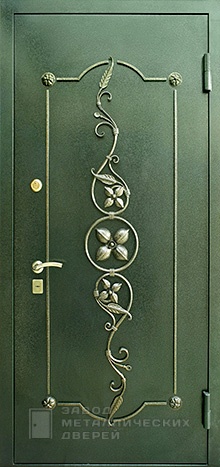 Фото «Дверь с ковкой №1» в Туле