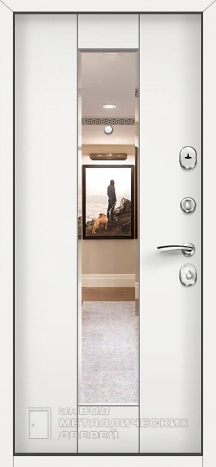 Фото «Дверь в квартиру с зеркалом №34» в Пущино