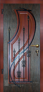Фото «Дверь с ковкой №8»  в Туле