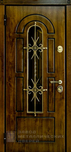 Фото «Дверь с ковкой №11»  в Туле